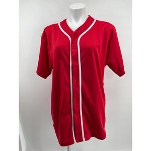 Men's Victorious Red Shirt Sz SM